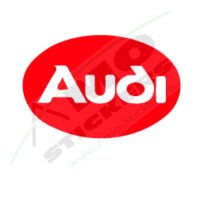 Audi logós autós matrica