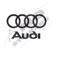 Audi logo2 autós matrica