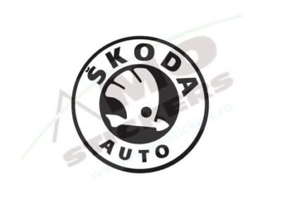 Skoda logó autós matrica