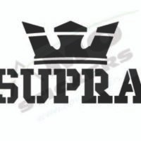 Supra Crown autó matrica