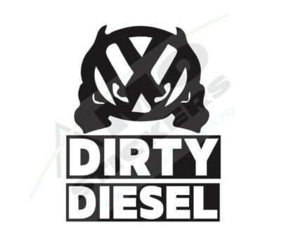 VW Dirty Diesel autó matrica