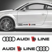 Autó matrica Audi S line 2db