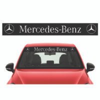 Mercedes Benz napernyő autó matrica