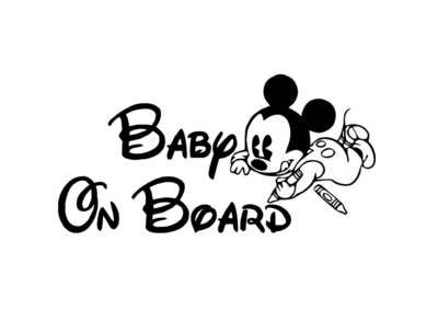 Baby on Board Micky