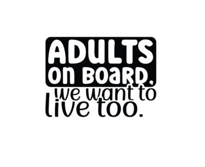 adult on board