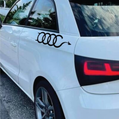 Audi Devil autó matrica