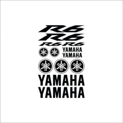 Motorkerékpár matrica készlet Yamaha