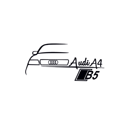 Sticker auto Audi A4 b5