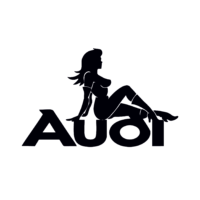 Sticker Audi Sexy Lady