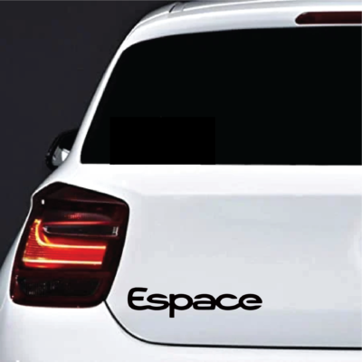 Sticker auto Renault Espace