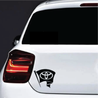 Sticker auto Toyota Flag