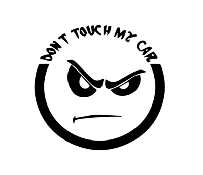 Don't touch my car 15