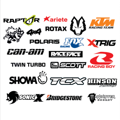 Készlet ATV , MOTO Sponsors - Image 1
