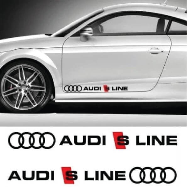 Audi-S-line.jpg Audi S line oldalsó matricakészlet - Image 1