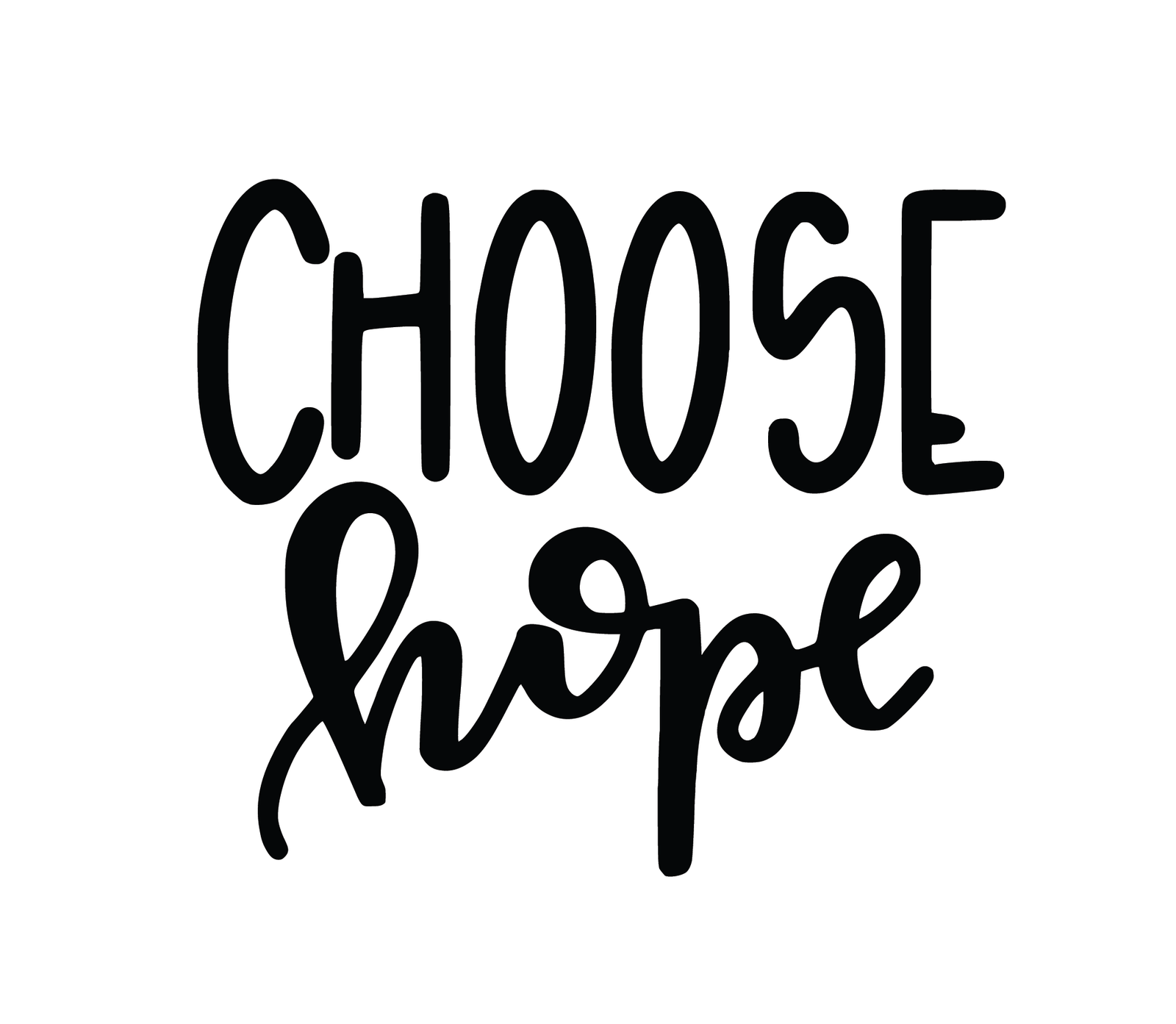 Choose-HOPE.png Choose HOPE Autó matricá - Image 1