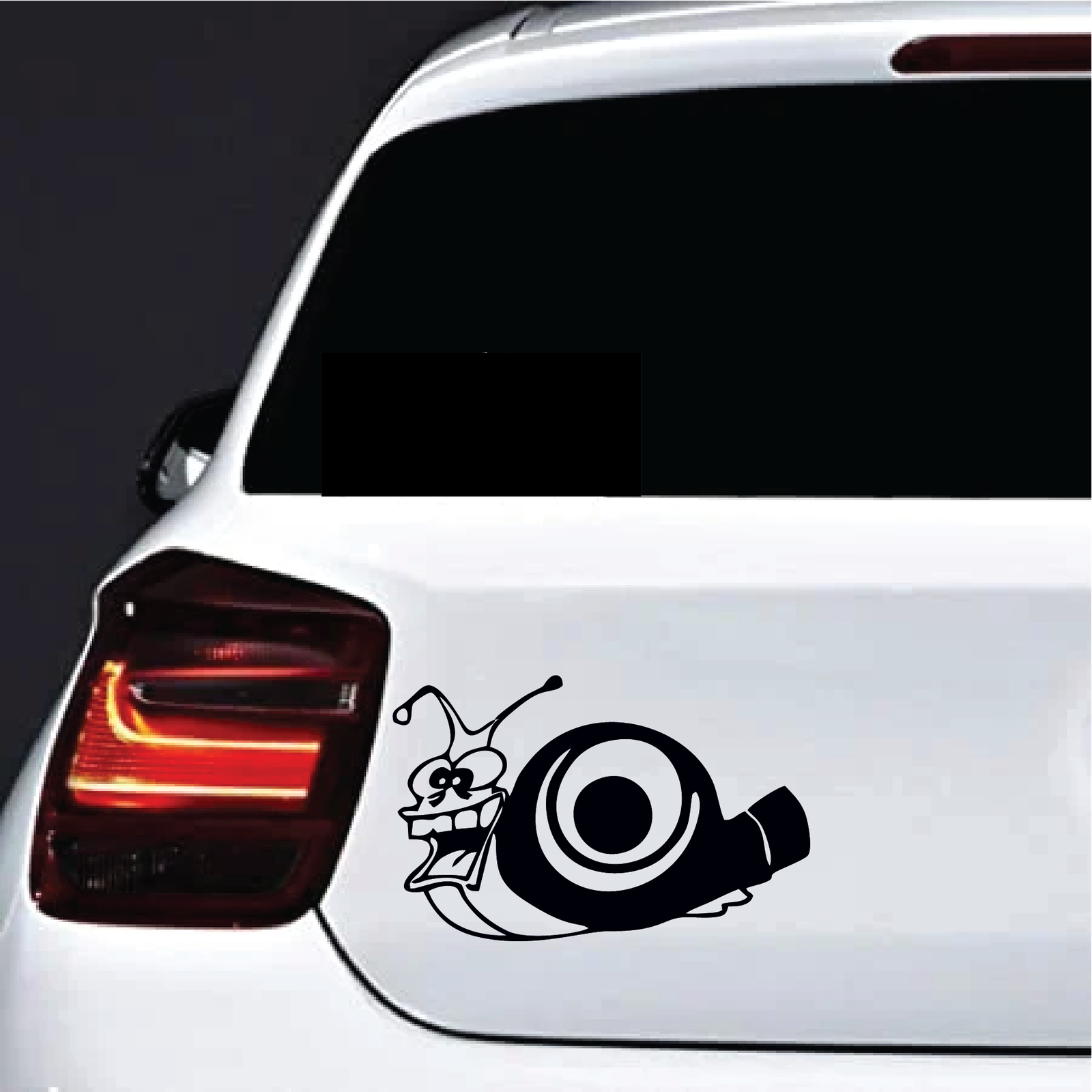 Crazy-dude.png Autó matrica Crazy Turbo - Image 1