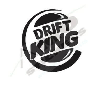 Drift King autós matrica - Image 1