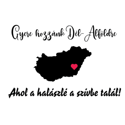 Gyere hozzánk Dél-Alföldre 2 Autó Matrica - Image 1