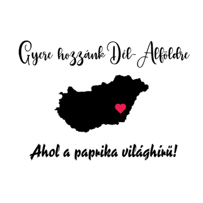 Gyere hozzánk Dél-Alföldre 3 Autó Matrica - Image 1