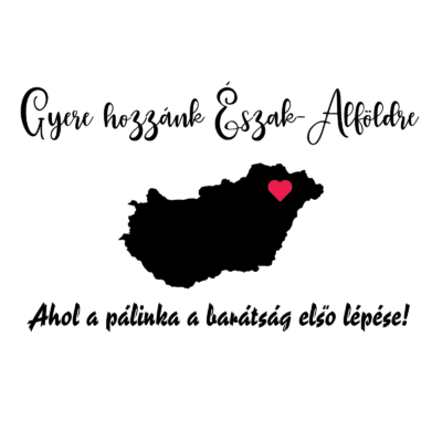 Gyere hozzánk Észak-Alföldre 2 Autó Matrica - Image 1