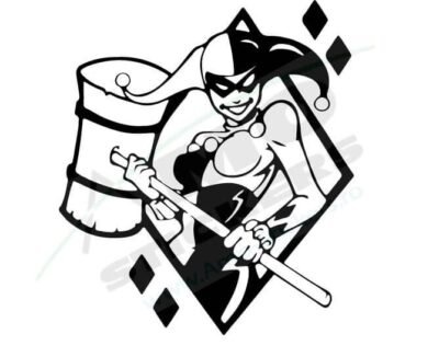 Jokerita autó matrica - Image 1