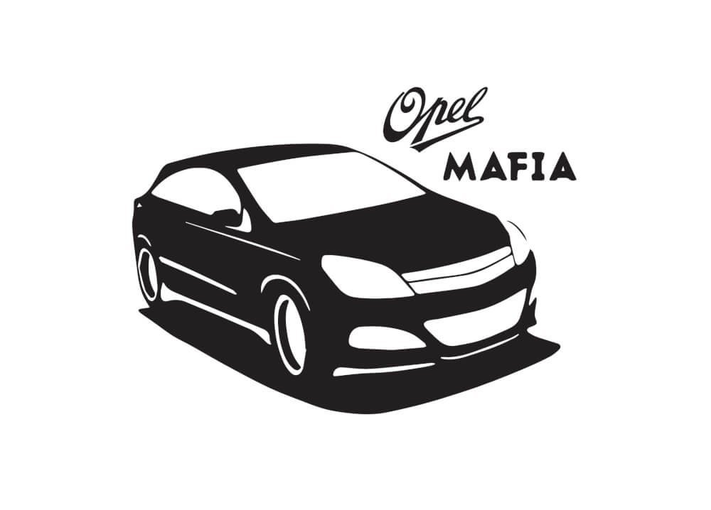 OPEL-Mafia.jpg OPEL Maffia autós matrica - Image 1