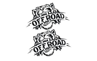 Off Road Tiger matrica készlet - Image 1