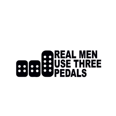 Autós matrica Real Men - Image 2