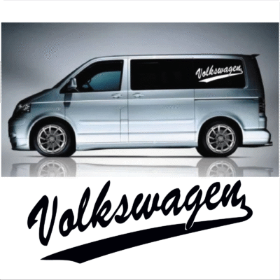 2 oldalsó matrica készlet Volkswagen Transporter , LT , Crafter , Caddy 80cm - Image 1