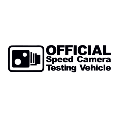 Autó matrica Speed camera testing vehicle - Image 2