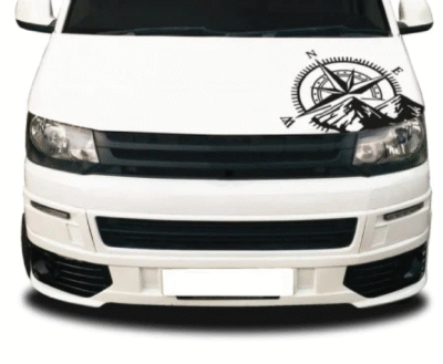 Motorháztető autómatrica Transporter, Caravelle , Vito , Vivaro Mountain Compass - Image 1