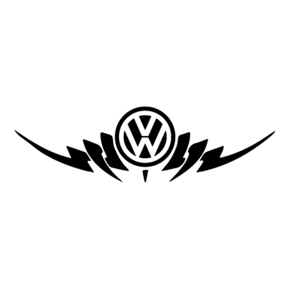 Volkswagen hátsó ablak matrica - Image 2