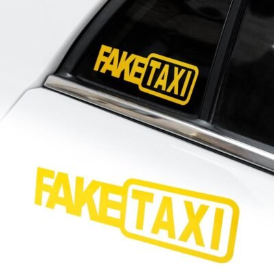 Hamis taxi autó matrica - Image 1