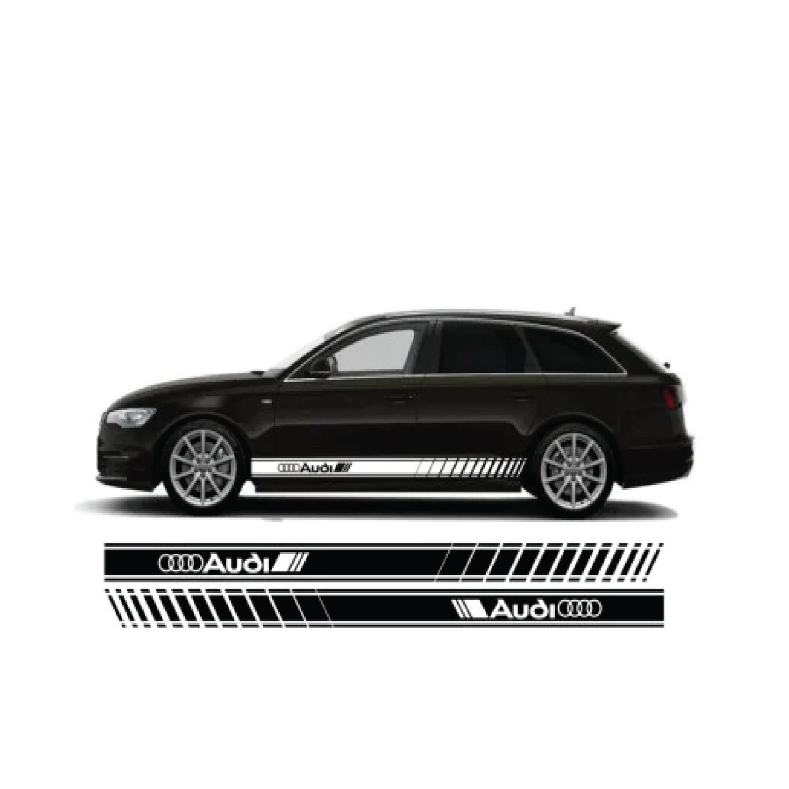 audi-laterale-2.png Auto Matrica Audi Oldal - Image 1