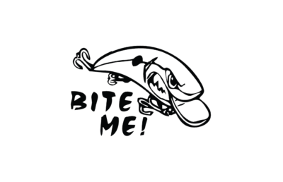 Autó matrica Bite me! - Image 1