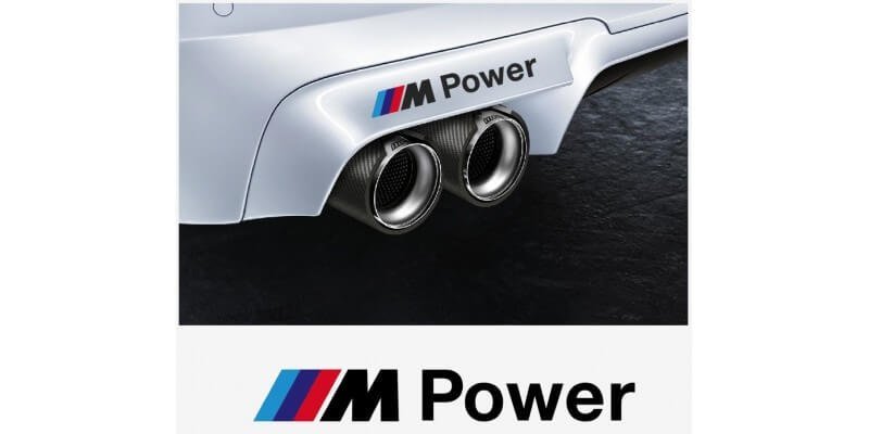 bmw-m-power-decal-side-decal-150mm.jpg Bmw M Power dob Autó matrica - Image 1