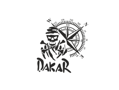 Matrica Off Road Dakar iránytű - Image 1