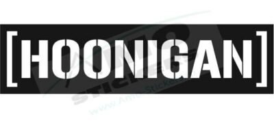 HOONIGAN autós matrica - Image 1