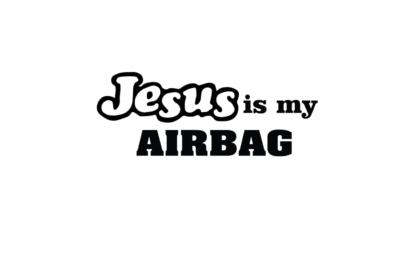Matrica Auto Jézus az én AIRBAG - Image 1