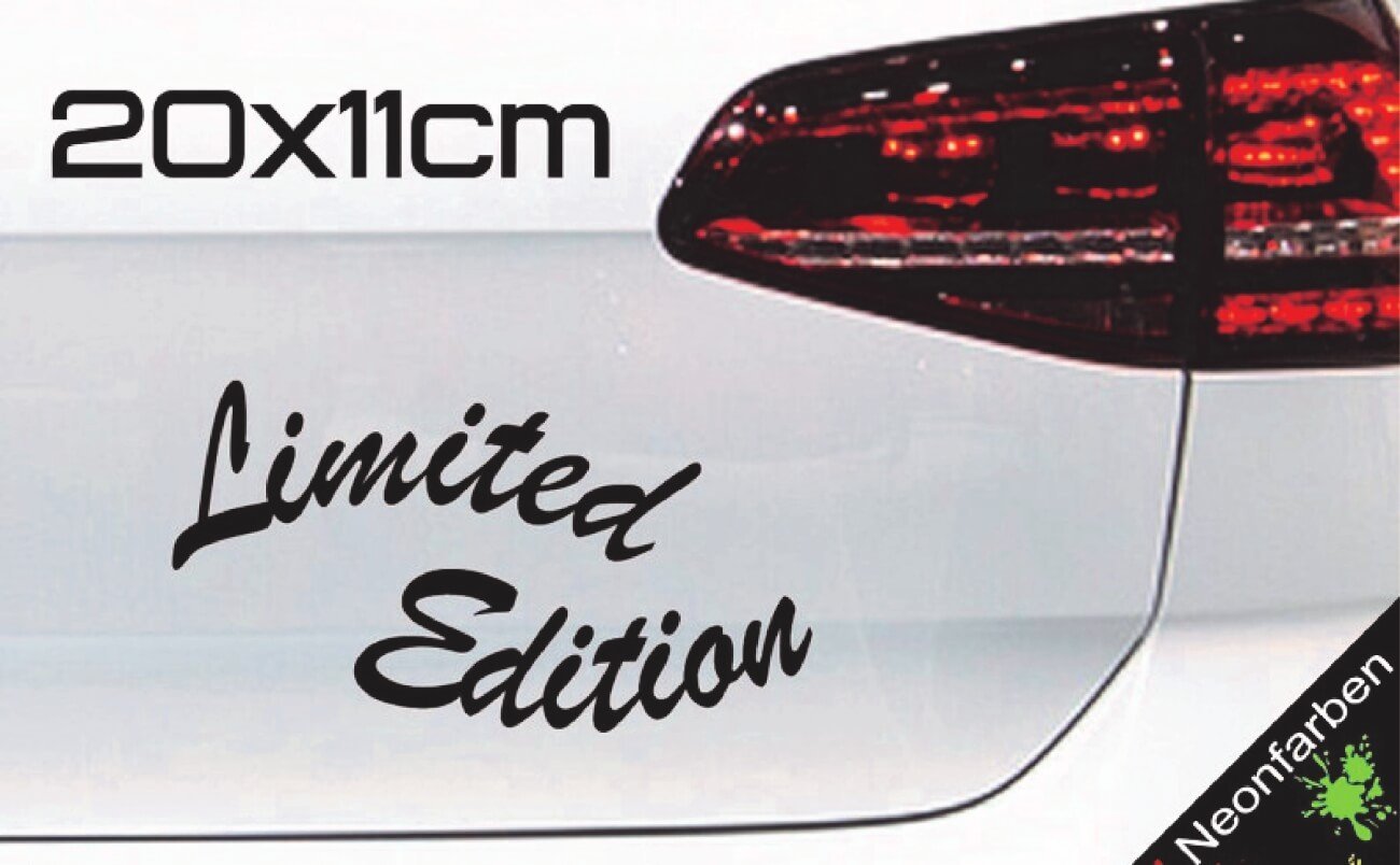 limited-edition-1.jpg Autó matrica Limited Edition 3 - Image 1