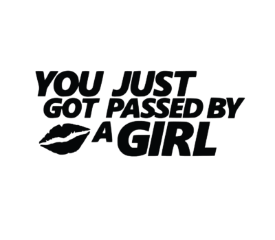 Passed by a Girl Autó Matricá - Image 1