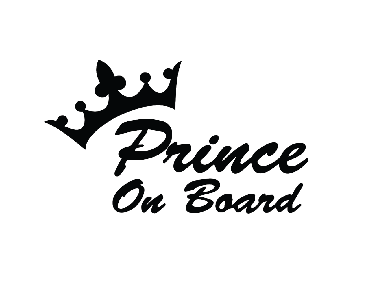 prince.png Matrica Baby on Board Prince - Image 1