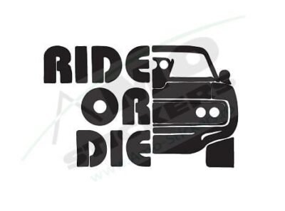 Ride or die matrica - Image 1