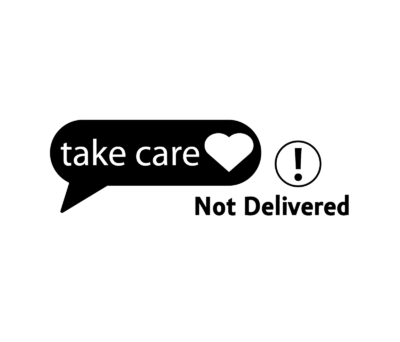 Autó matrica Take Care (Not Delivered) - Image 2