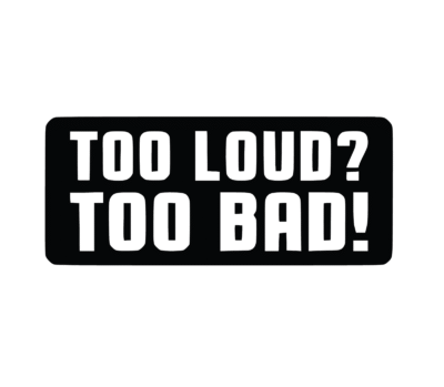 Too loud ? Matrica Autó Matricá - Image 1
