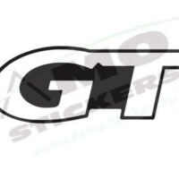 GT autó matrica