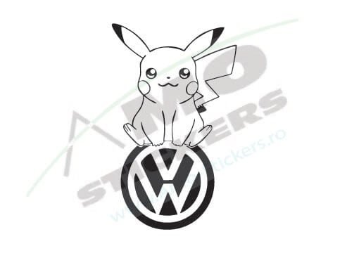 VW Pikachu autómatrica