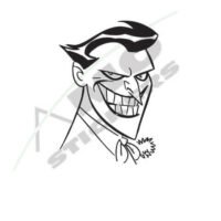 Joker autós matrica