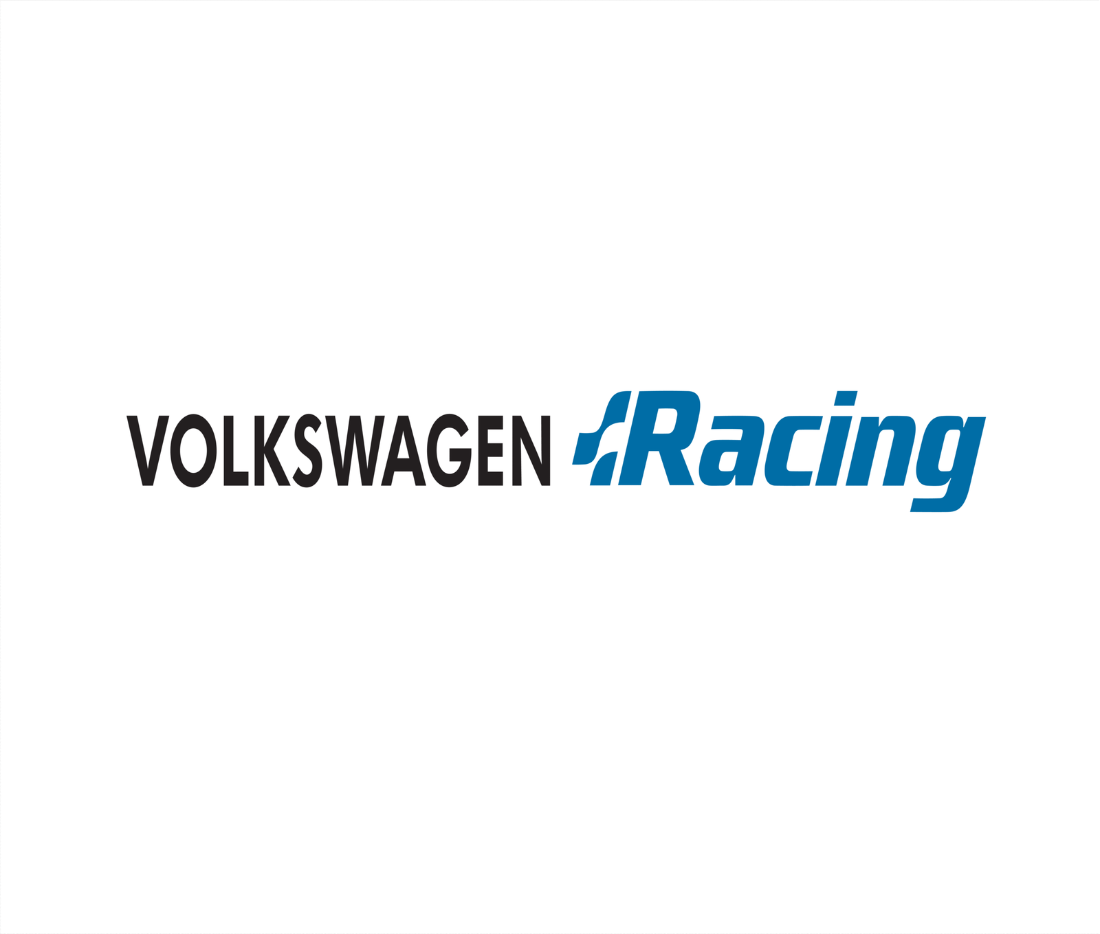 Volkswagen Racing matrica